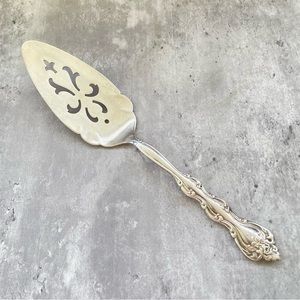 Vtg International Silverplate Flatware Pie Cake Server Interlude c1971